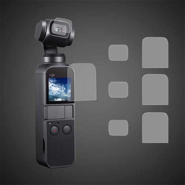 Osmo Pocket DJI レンズ スクリーン 保護フィルム シートカメラレンズ