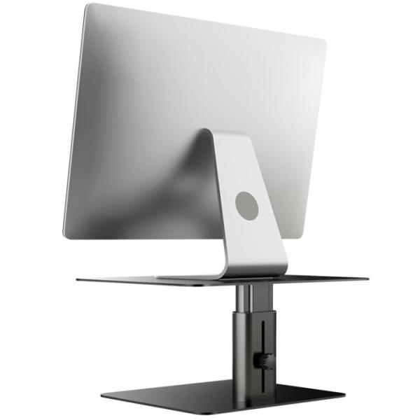 モニタースタンド ノートパソコン  ディスプレイ台  高さ調整 アルミ合金製 Macbook