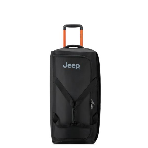 Jeep純正 ダッフルバッグ キャリーバッグ 2輪 トラベルバッグ ブラック 20インチ