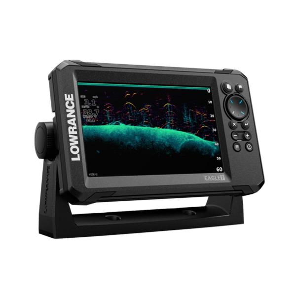 ローランス Eagle 7 魚群探知機 GPSチャートプロッター 7インチ IPS液晶 SplitS...