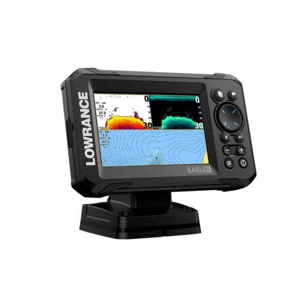 ローランス Eagle 5 魚群探知機 GPSチャートプロッター 5インチ IPS液晶 SplitS...