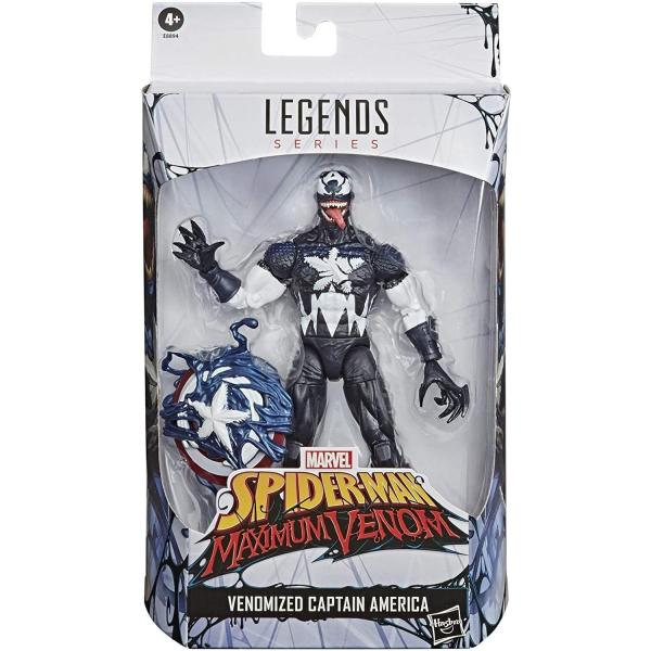 マーベル マーベルレジェンド ヴェノム化キャプテン・アメリカ アクションフィギュア 6インチサイズ ...