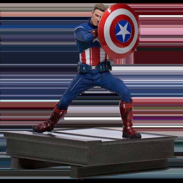 アベンジャーズ／エンドゲーム キャプテン・アメリカ スタチュー 1/10スケール Iron Stud...