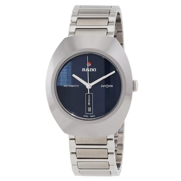 Rado Diamaster 腕時計 メンズ ブルー文字盤 自動巻き ステンレス 38mm R121...