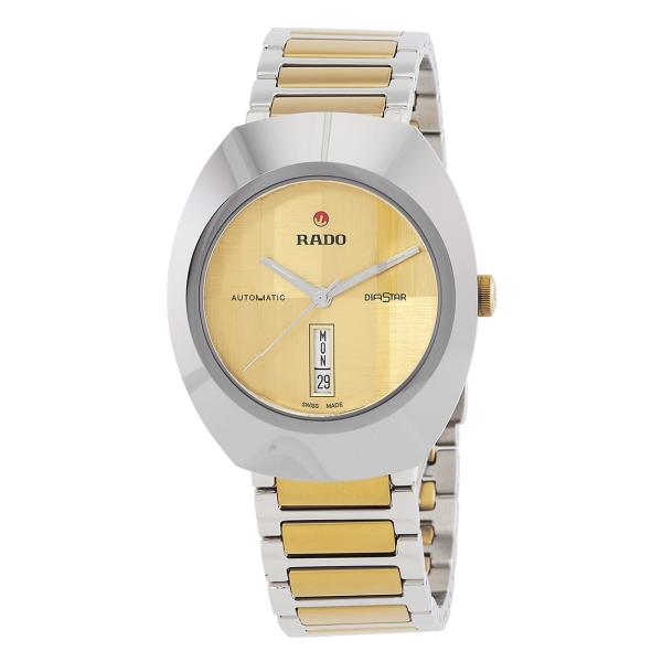 Rado DiaStar Original 腕時計 ゴールド文字盤 自動巻き メンズ R121602...