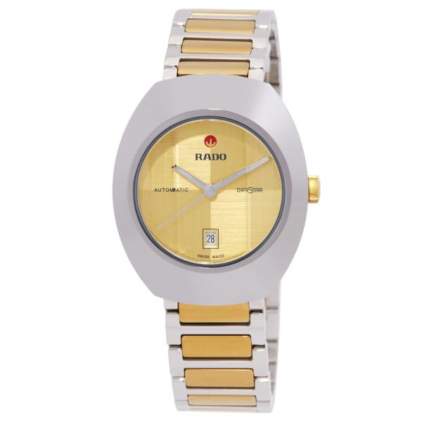 Rado DiaStar Original 腕時計 レディース イエロー文字盤 自動巻き ステンレス...