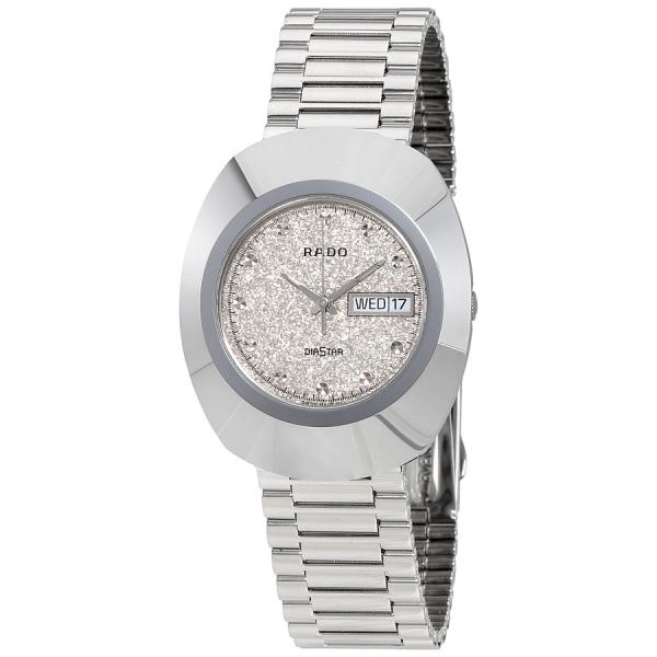Rado Original 腕時計 シルバー文字盤 クォーツ メンズ ステンレス オーバル型 R12...