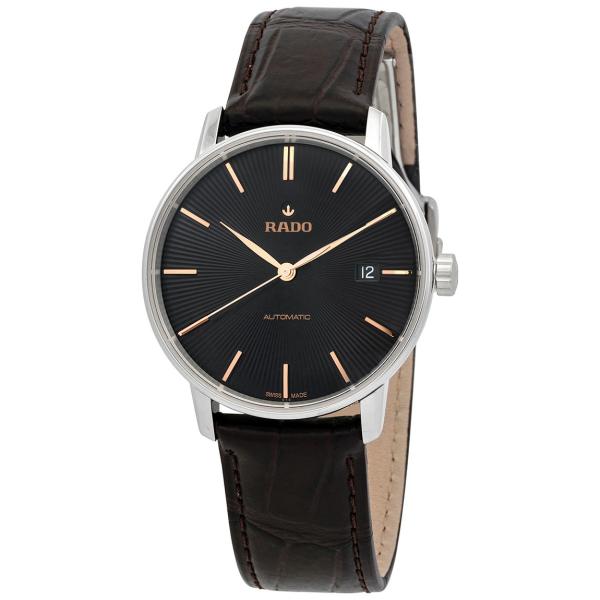 Rado Coupole Classic Automatic 腕時計 ブラック文字盤 自動巻き メン...