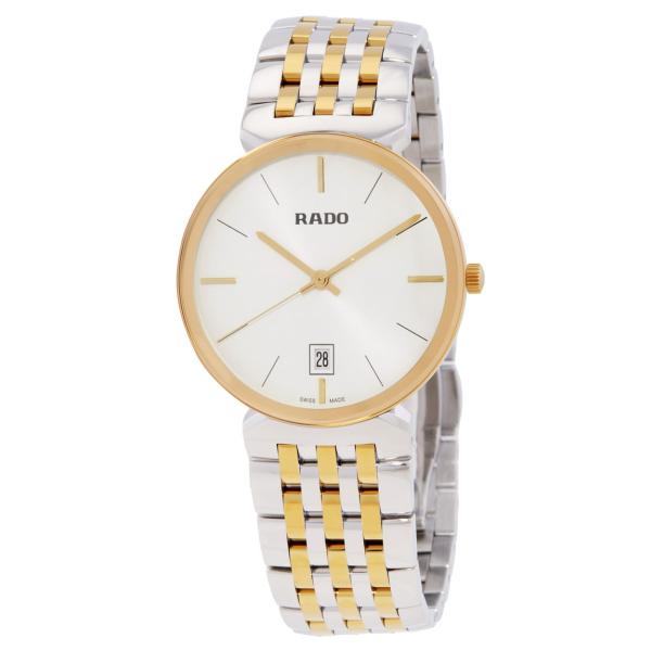 Rado Florence Classic 腕時計 クオーツ ホワイト文字盤 シルバー ゴールド コ...