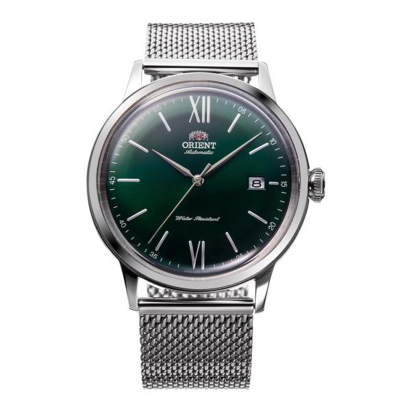 Orient Bambino Version 6 腕時計 グリーン文字盤 自動巻き メンズ RA-A...