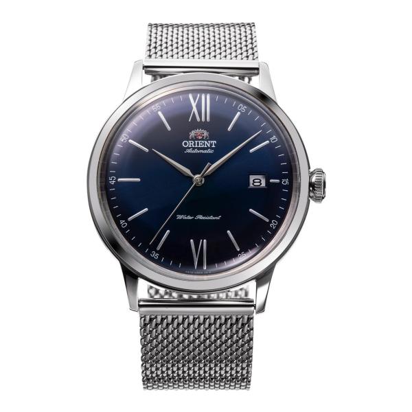 Orient Bambino Version 6 自動巻き 腕時計 ブルー文字盤 メンズ RA-AC...