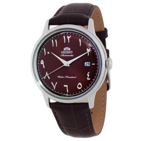 Orient Classic 腕時計 ボルドー文字盤 自動巻き レザーベルト メンズ RA-AC00...