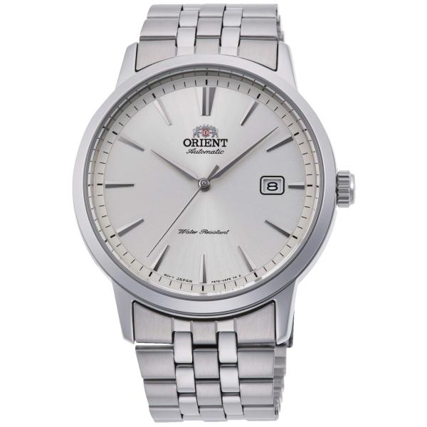 Orient Contemporary 腕時計 メンズ グレー文字盤 自動巻き ステンレスベルト R...