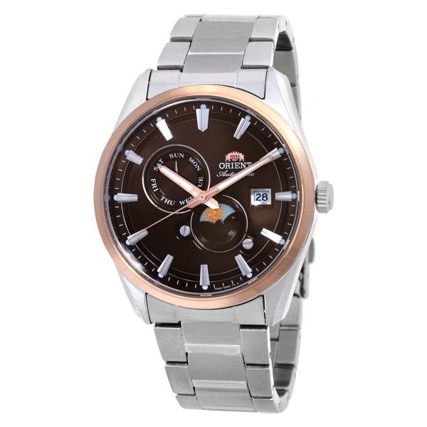 Orient Contemporary Stretto Day-Night 腕時計 ブラウン文字盤 ...