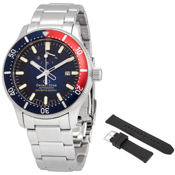 Orient Orient Star 腕時計 ダイバーズ 200m防水 ブルー文字盤 ペプシベゼル ...