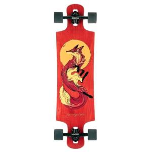 Landyachtz Drop Hammer Sun Fox ロングボード スケートボード コンプリート 36.5 x 10インチ