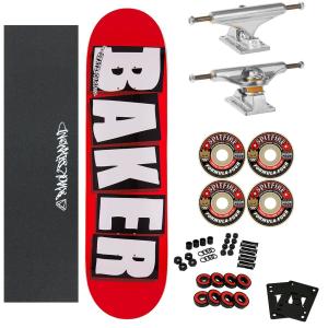 BAKER Brand Logo スケートボード コンプリート 8.25インチ Independent Spitfire
