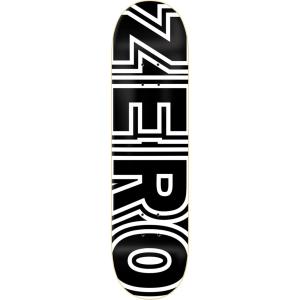 Zero Bold Black/White スケートボード コンプリート 8.12インチ 組み立て済み 完成品