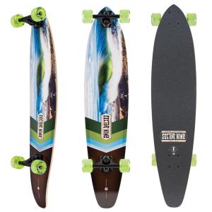 Sector 9 Cosmic 2 Cruz コンプリート ロングボード 37.5インチ スケートボード