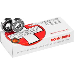 Bones Swiss Ceramics Bearings 16個入り 8mm スケートボード ベアリング セラミックボール スイス製