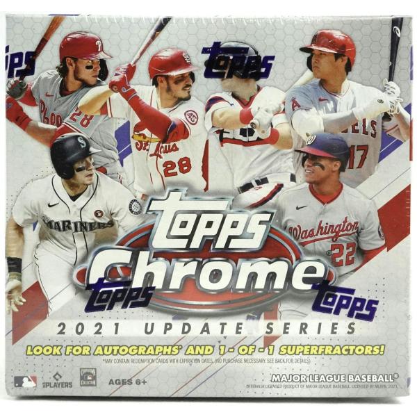 MLB 2021 Topps Chrome Update Series Baseball メガボック...