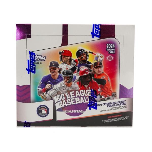 MLB 2024 Topps Big League Baseball Hobby Box ホビーボッ...