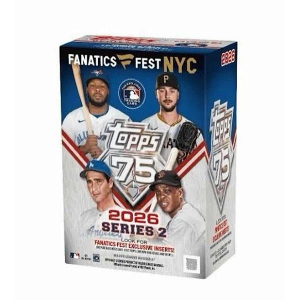 MLB 2026 Topps Series 2 Fanatics Fest NYC Baseball...