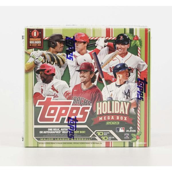 MLB 2023 Topps Holiday Baseball メガボックス ホリデー限定デザイン