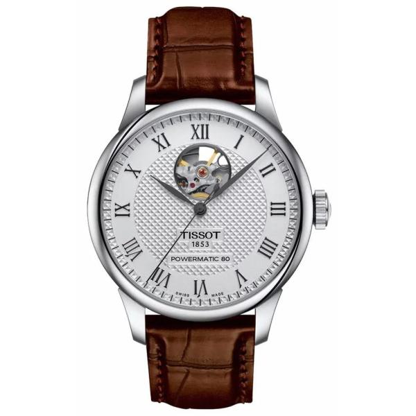 Tissot Le Locle Powermatic 80 Open Heart 腕時計 メンズ オ...