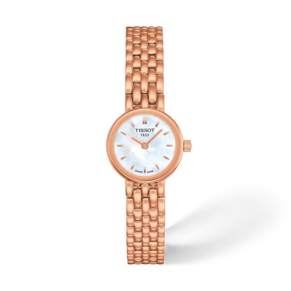 Tissot Lovely 腕時計 レディース ローズゴールド ステンレススチール クオーツ T05...