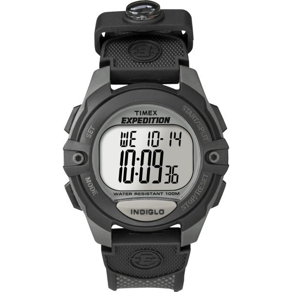 タイメックス Expedition Digital CAT メンズ デジタル腕時計 41mm ブラッ...
