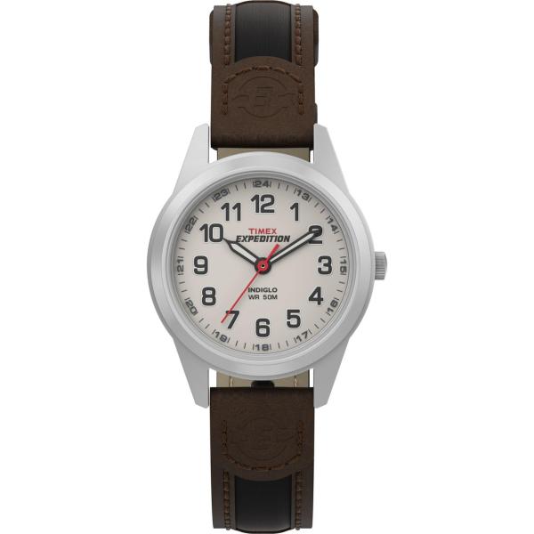 タイメックス Expedition Field Mini レディース 26mm クリーム文字盤 ナイ...