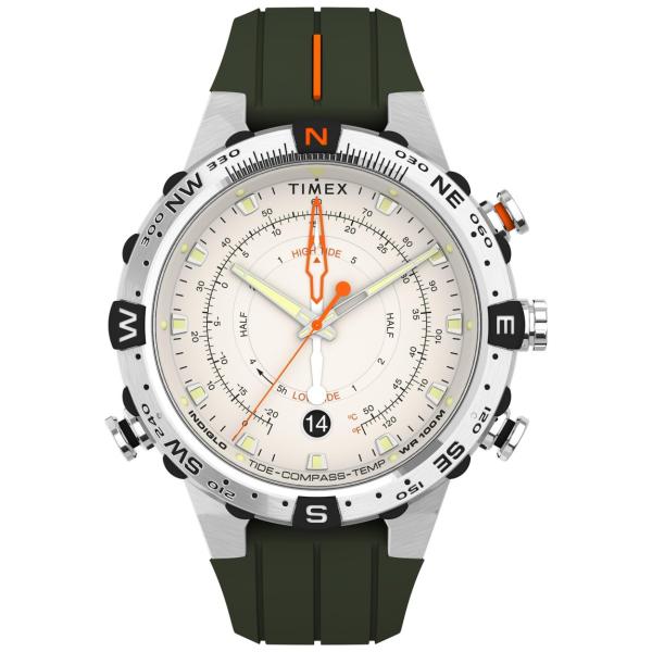 タイメックス Expedition Tide-Temp-Compass メンズ 腕時計 45mm タ...