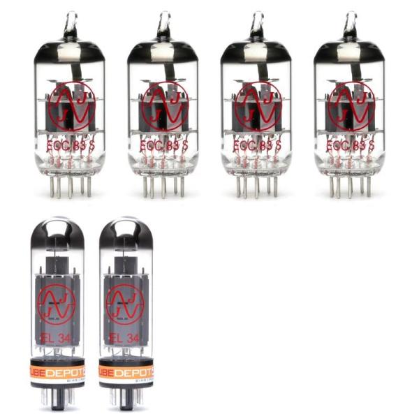 Marshall DSL 40 Combo 用 真空管セット JJ (ECC83s/12AX7×4・...