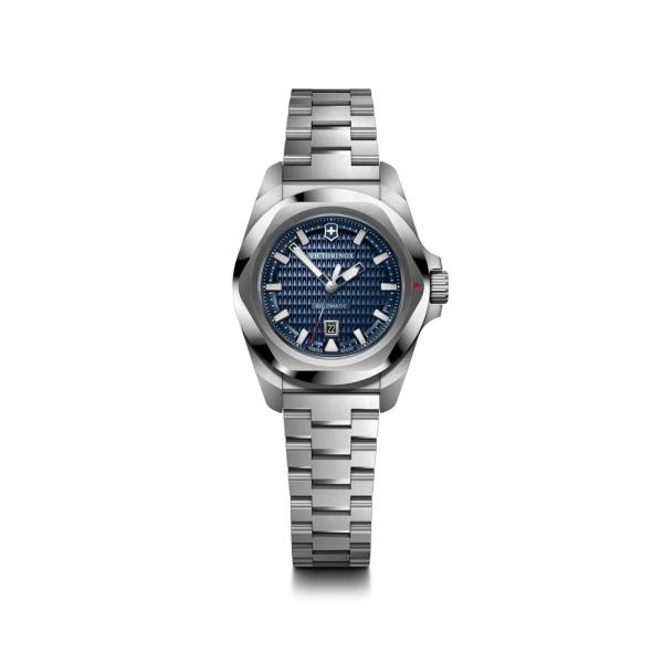 Victorinox I.N.O.X Small Automatic 腕時計 ブルー文字盤 ステンレ...
