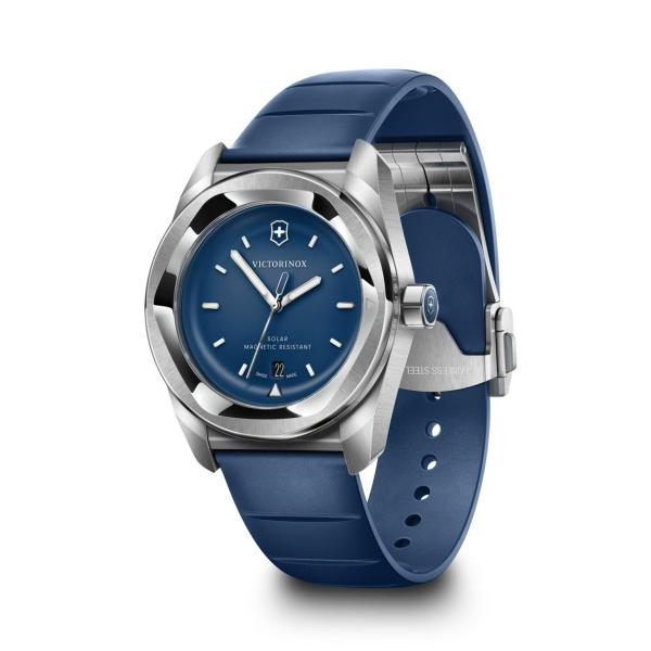 Victorinox Concept One Solar 腕時計 ブルー文字盤 ソーラー ラバーベル...