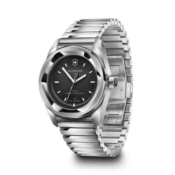 Victorinox Concept One Solar 腕時計 ブラック文字盤 ソーラー ステンレ...