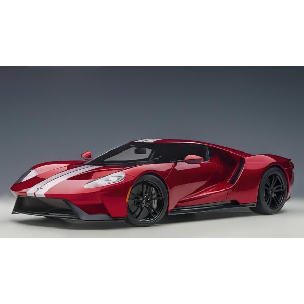 Ford Usa Gt 2017 リキッドレッド シルバーストライプ AA12106/ AUTOar...