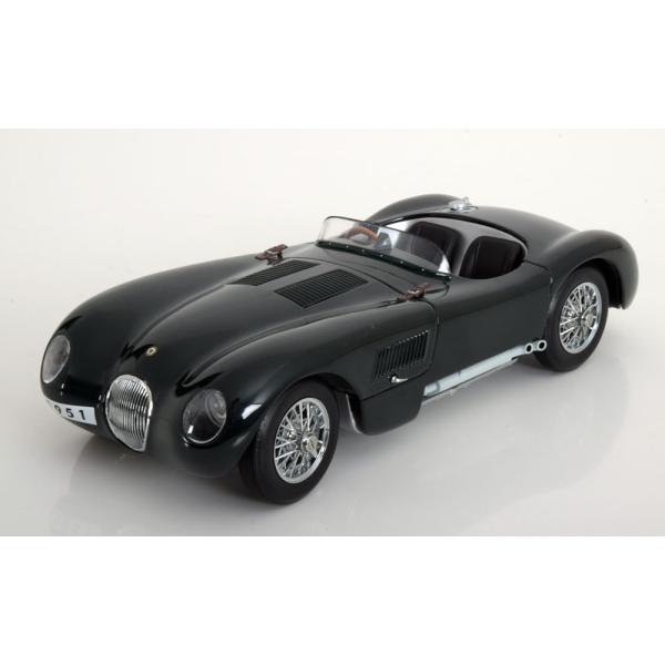 Jaguar C-Type コンバーチブル ダークグリーン / AUTOart 1/18 ミニカー
