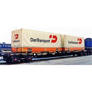 HOゲージ 鉄道模型 貨車 ACME DSB Sgns Dantransport Era IV V ...