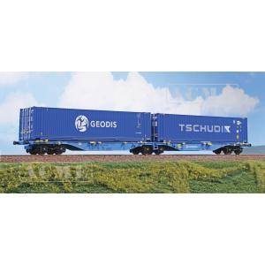 HOゲージ 鉄道模型 貨車 ACME Eurowagon Geodis Tschudik Era V...