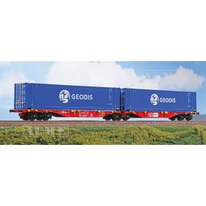 HOゲージ 鉄道模型 貨車 ACME DB Cargo Geodis Era VI DC Conta...
