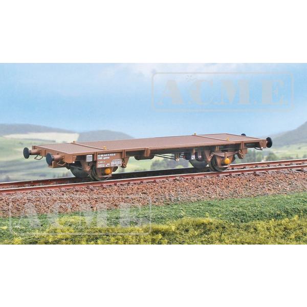 HOゲージ 鉄道模型 貨車 ACME アクメ DSB 平貨車 Era V DC unladen