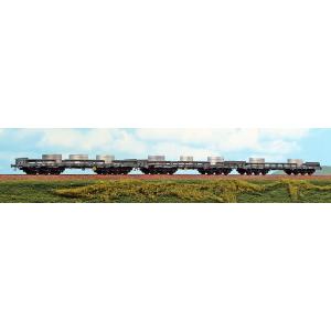 HOゲージ 鉄道模型 貨車 ACME アクメ FS 平貨車 3両セット Era IV V DC wi...