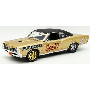 Pontiacポンティアック GTO Car Craft テストカー 1966 アメ車 模型 マッス...