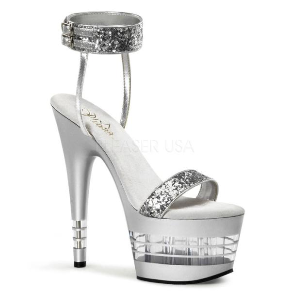 ADORE-778LN 7インチ(約18cm) ハイヒール ピンヒール ミュール厚底サンダル /Pl...