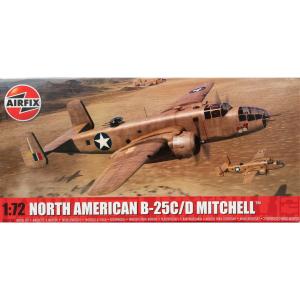 North American B-25C/D Mitchell ミッチェル 組み立てプラモキット模型 爆撃機 /Airfix 1/72