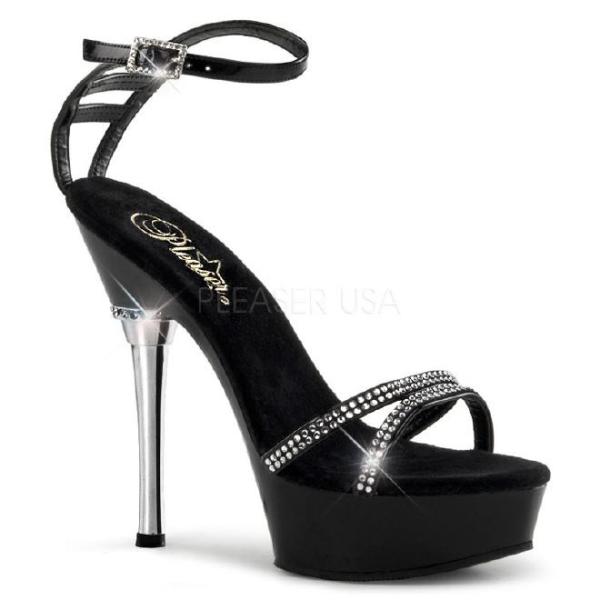 ALLURE-684 5.5インチ(約14cm)ハイヒール　ピンヒール ミュール厚底サンダル /Pl...