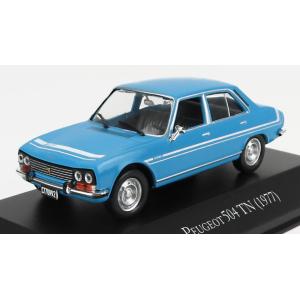 1977 Peugeot 504 TN Light Blue EDICOLA 1/43 ミニカー