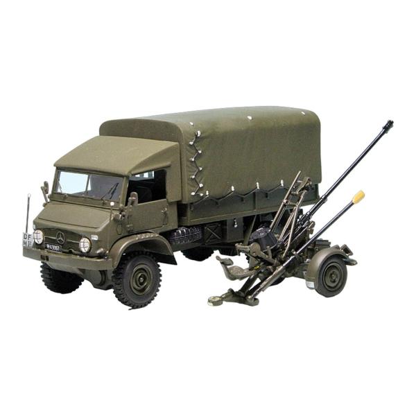Mercedes Benz Unimog U 404 S platform/tarpaulin L-...